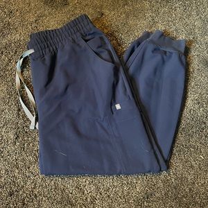 XlP figs scrub pants navy